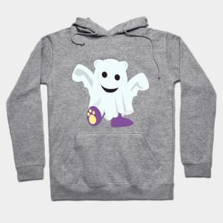 Mr.purple bear is blanket ghost,halloween bear,ghost bear Hoodie